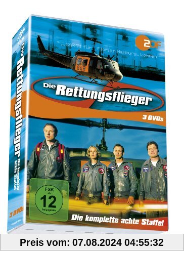 Die Rettungsflieger - Die komplette achte Staffel (3 DVDs) von Guido Pieters