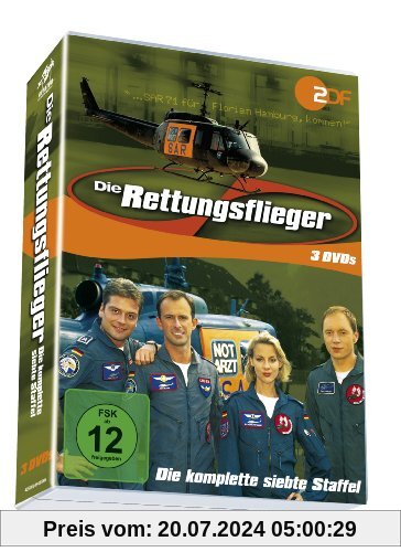 Die Rettungsflieger - Die komplette siebte Staffel (3 DVDs) von Guido Pieters