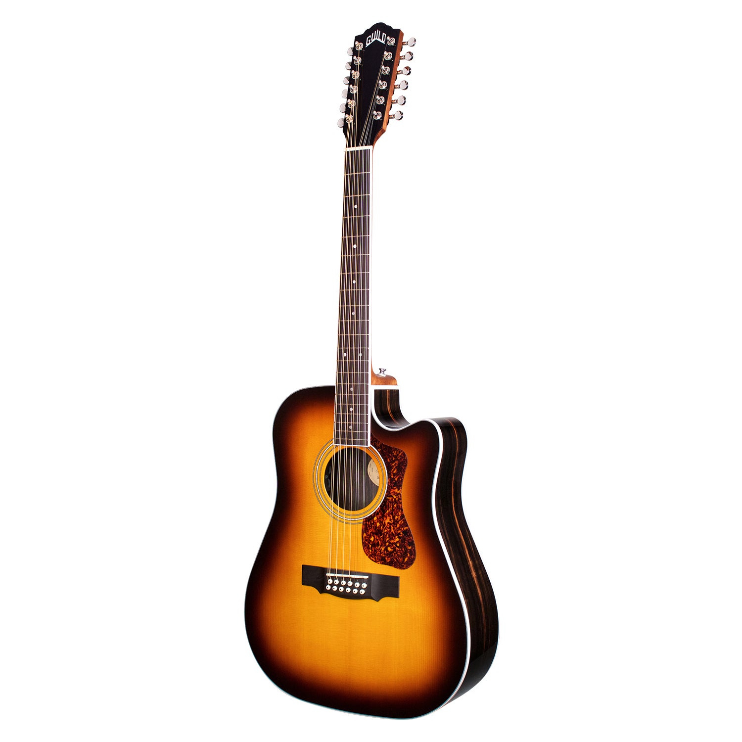 (B-Ware) Guild D-2612CE Deluxe Antique Sunburst Westerly 12-String Electro-Acoustic Guitar von Guild