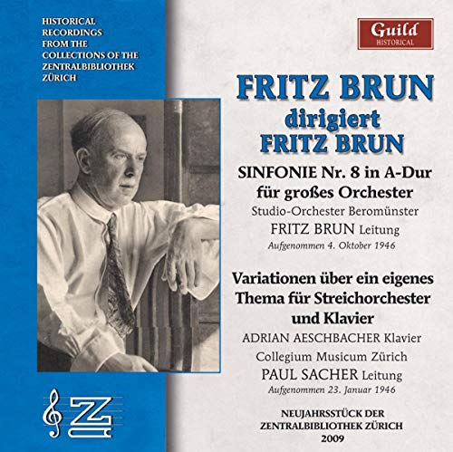 Fritz Brun Dirigiert Brun von Guild