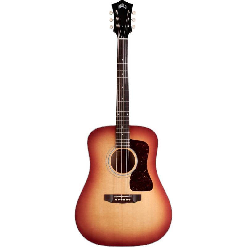 Guild D-40 Standard Pacific Sunset Burst Acoustic Guitar with Case von Guild