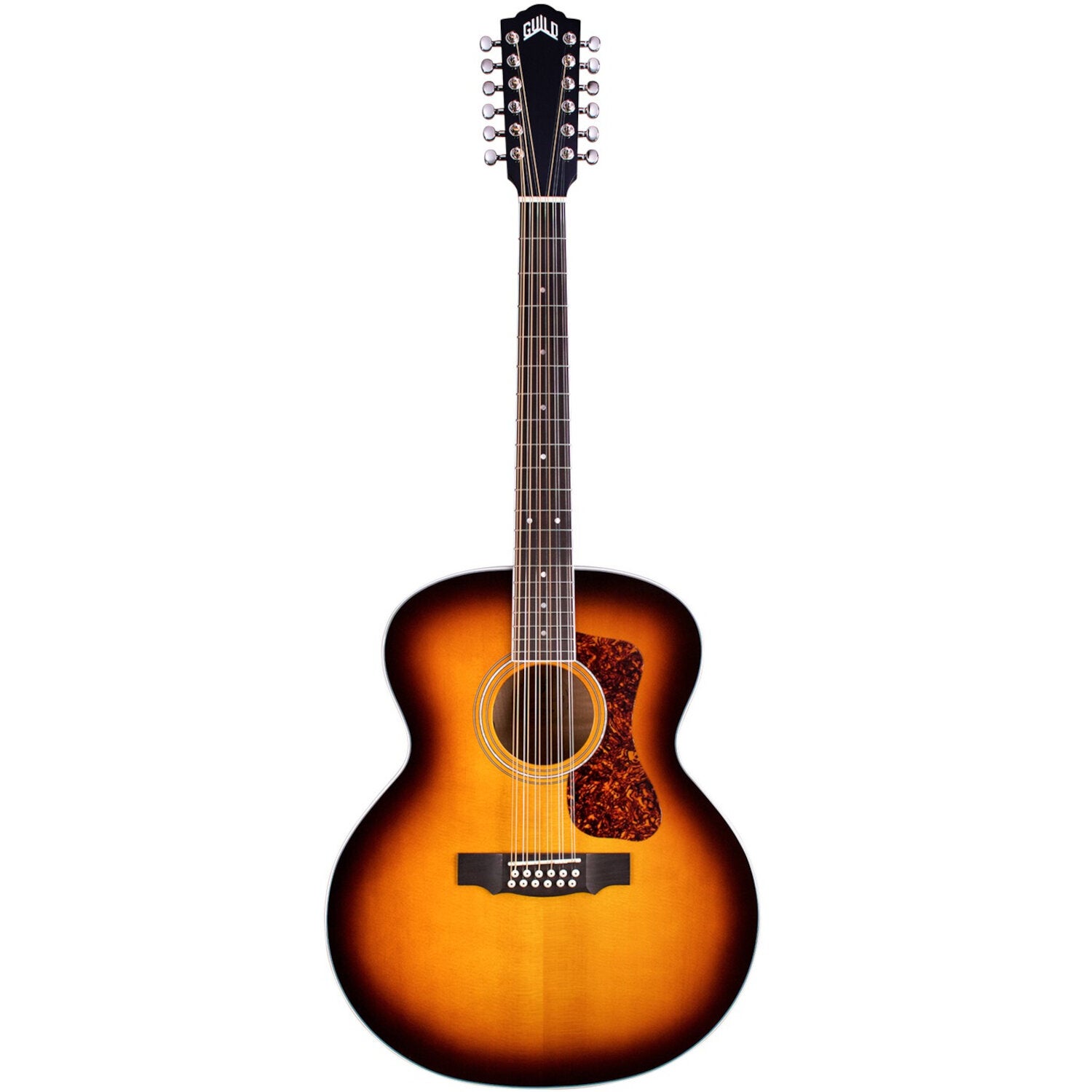Guild F-2512E Deluxe Maple Antique Burst 12-String Electro-Acoustic Guitar Guild F-2512E Deluxe Maple Antique Burst 12-String Electro-Acoustic Guitar von Guild