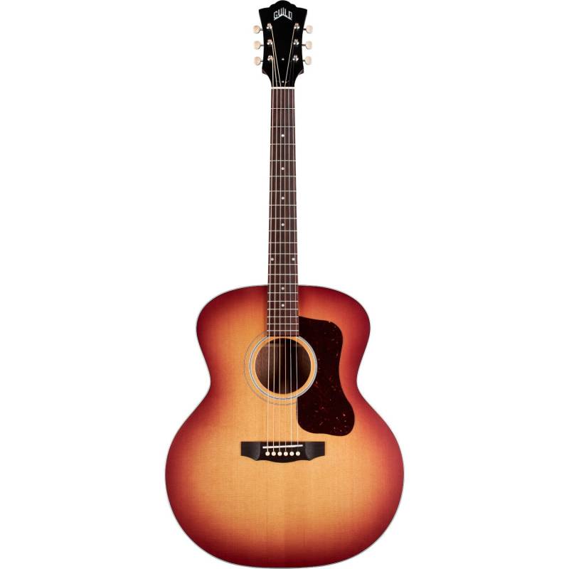 Guild F-40 Standard Pacific Sunset Burst Acoustic Guitar with Case von Guild