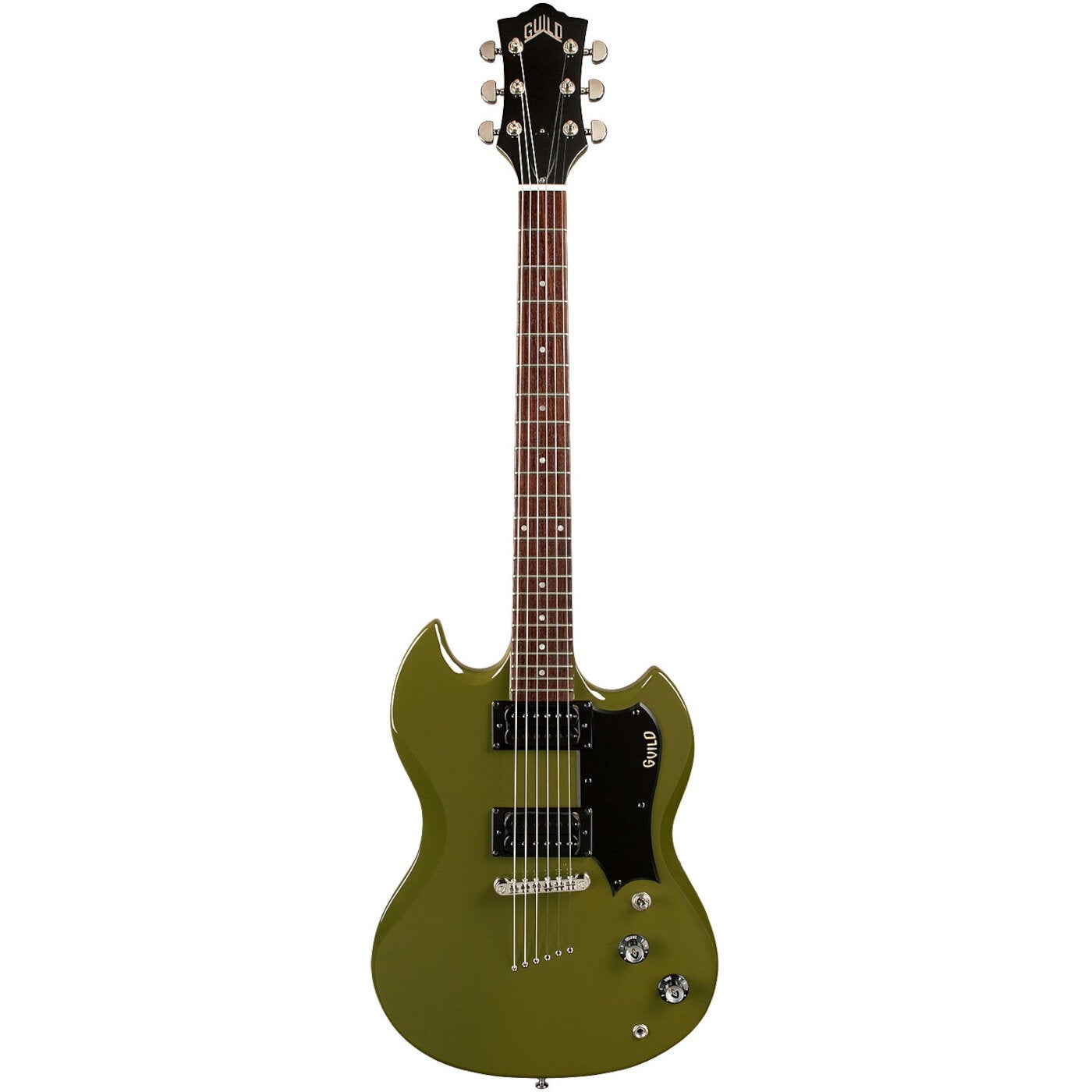 Guild Newark St. Collection Polara Phantom Green Electric Guitar Guild Newark St. Collection Polara Phantom Green Electric Guitar von Guild