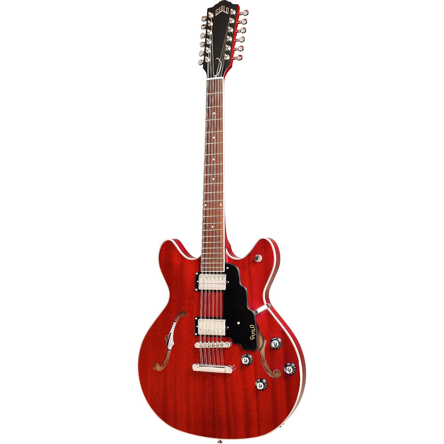 Guild Newark St. Collection Starfire I-12 Cherry Red 12-String Semi-Acoustic Guitar Guild Newark St. Collection Starfire I-12 Cherry Red 12-String Semi-Acoustic Guitar von Guild