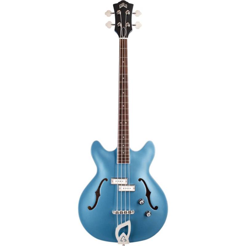 Guild Newark St. Collection Starfire I Bass Pelham Blue Semi-Acoustic Bass Guitar von Guild