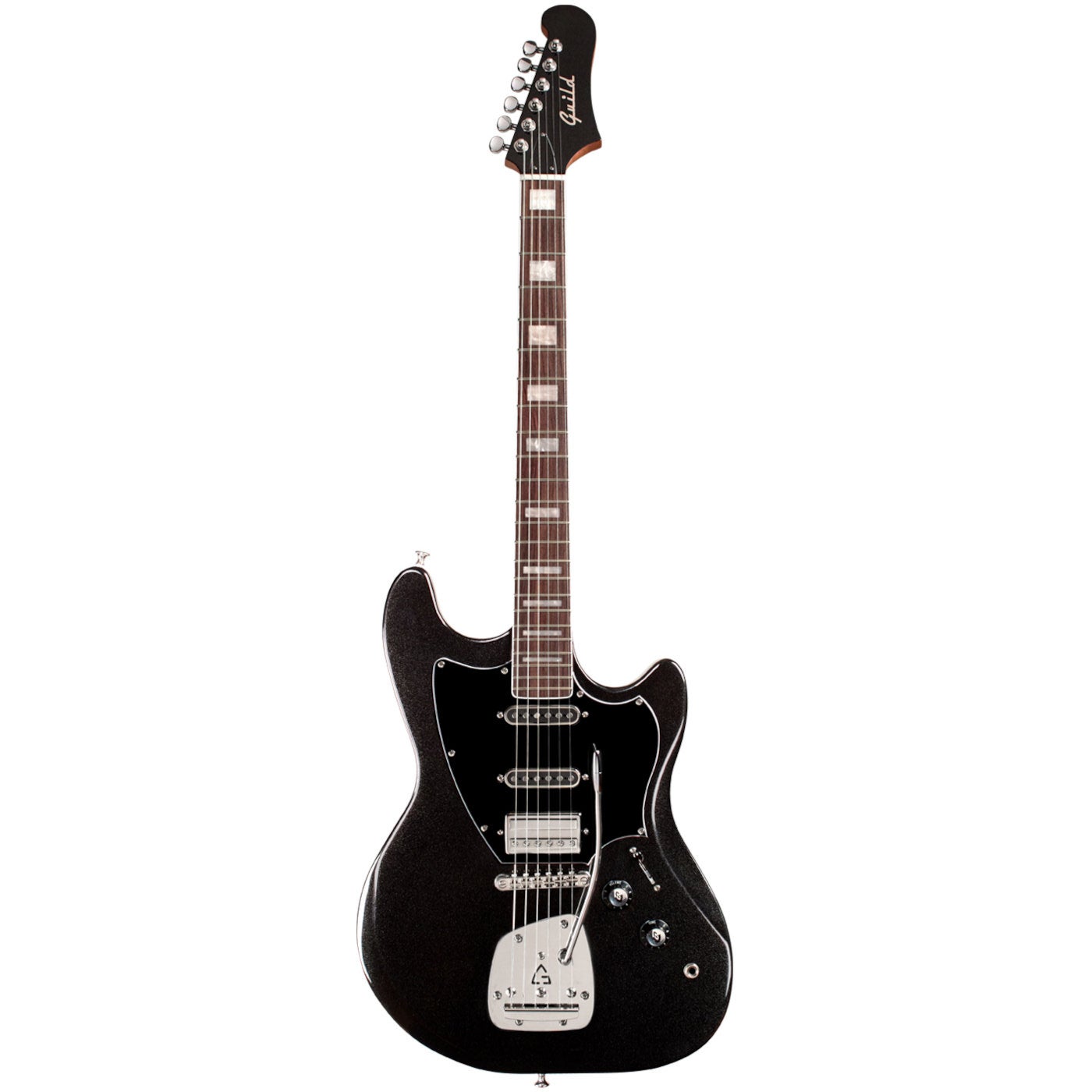 Guild Newark St. Collection Surfliner Deluxe Black Metallic Electric Guitar Guild Newark St. Collection Surfliner Deluxe Black Metallic Electric Guitar von Guild