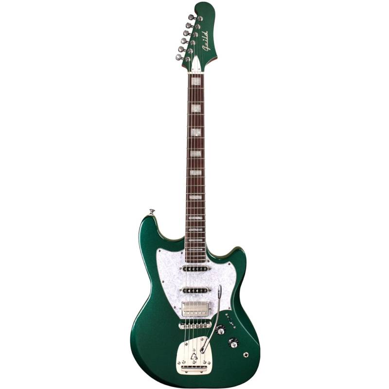 Guild Newark St. Collection Surfliner Deluxe Evergreen Metallic Electric Guitar von Guild