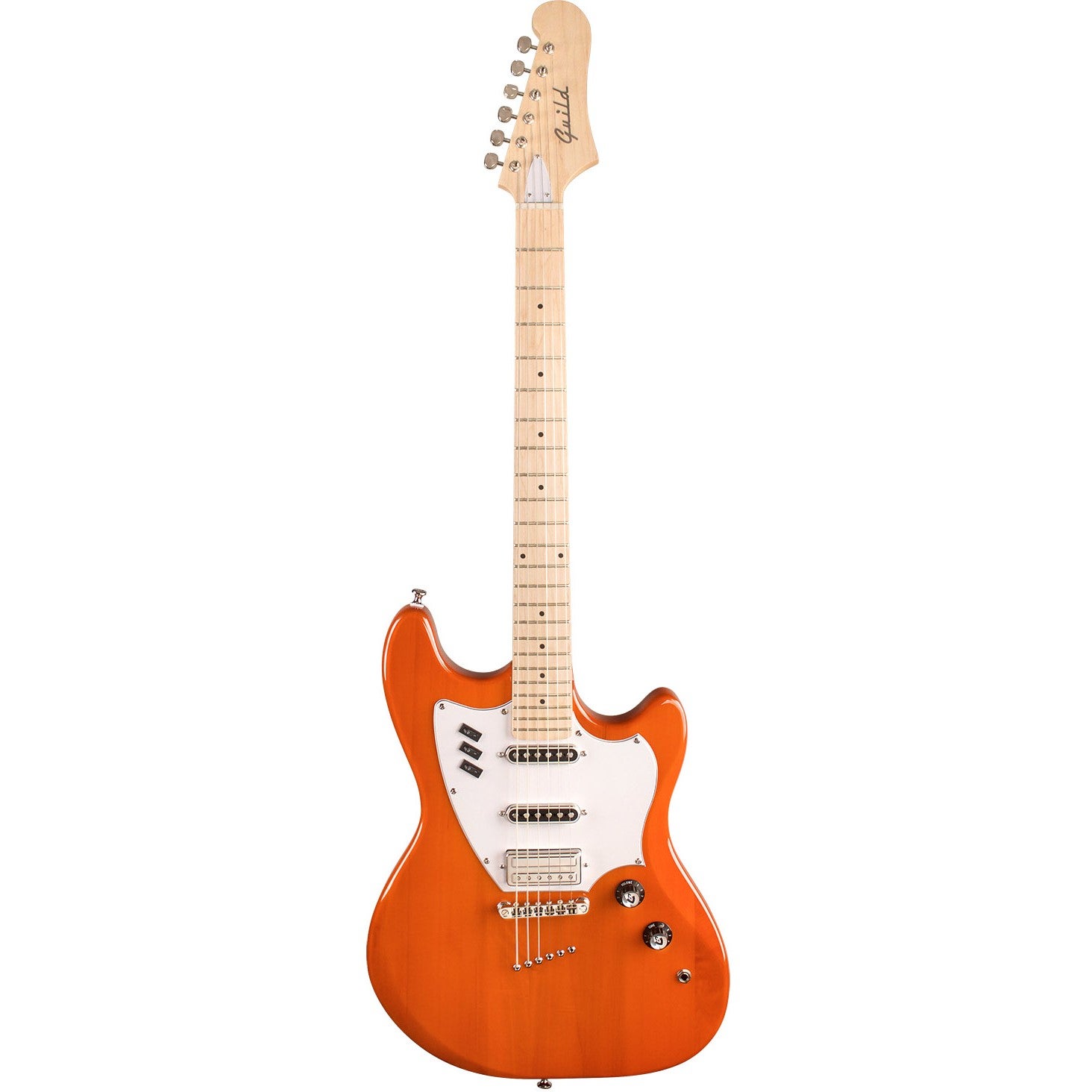 Guild Newark St. Collection Surfliner Sunset Orange Electric Guitar von Guild