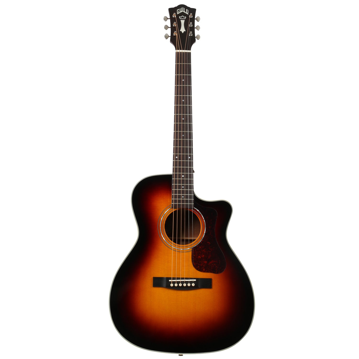 Guild OM-140CE Sunburst Westerly Westerngitarre mit Tonabnehmer Guild OM-140CE Sunburst Westerly Westerngitarre mit Tonabnehmer von Guild