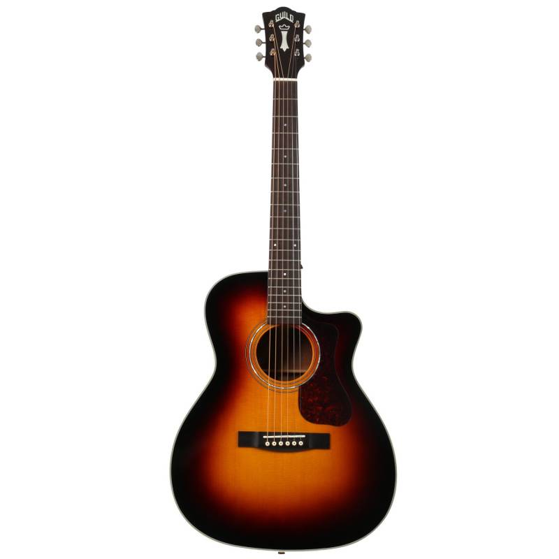 Guild OM-140CE Sunburst Westerly Westerngitarre mit Tonabnehmer von Guild