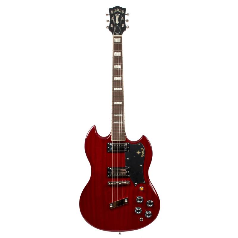 Guild S-100 Polara Cherry Red E-Gitarre von Guild