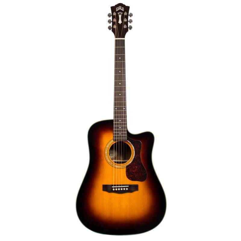 Guild Westerly Collection D-140CE Sunburst Sunburst Westerly Westerngitarre mit Tonabnehmer von Guild