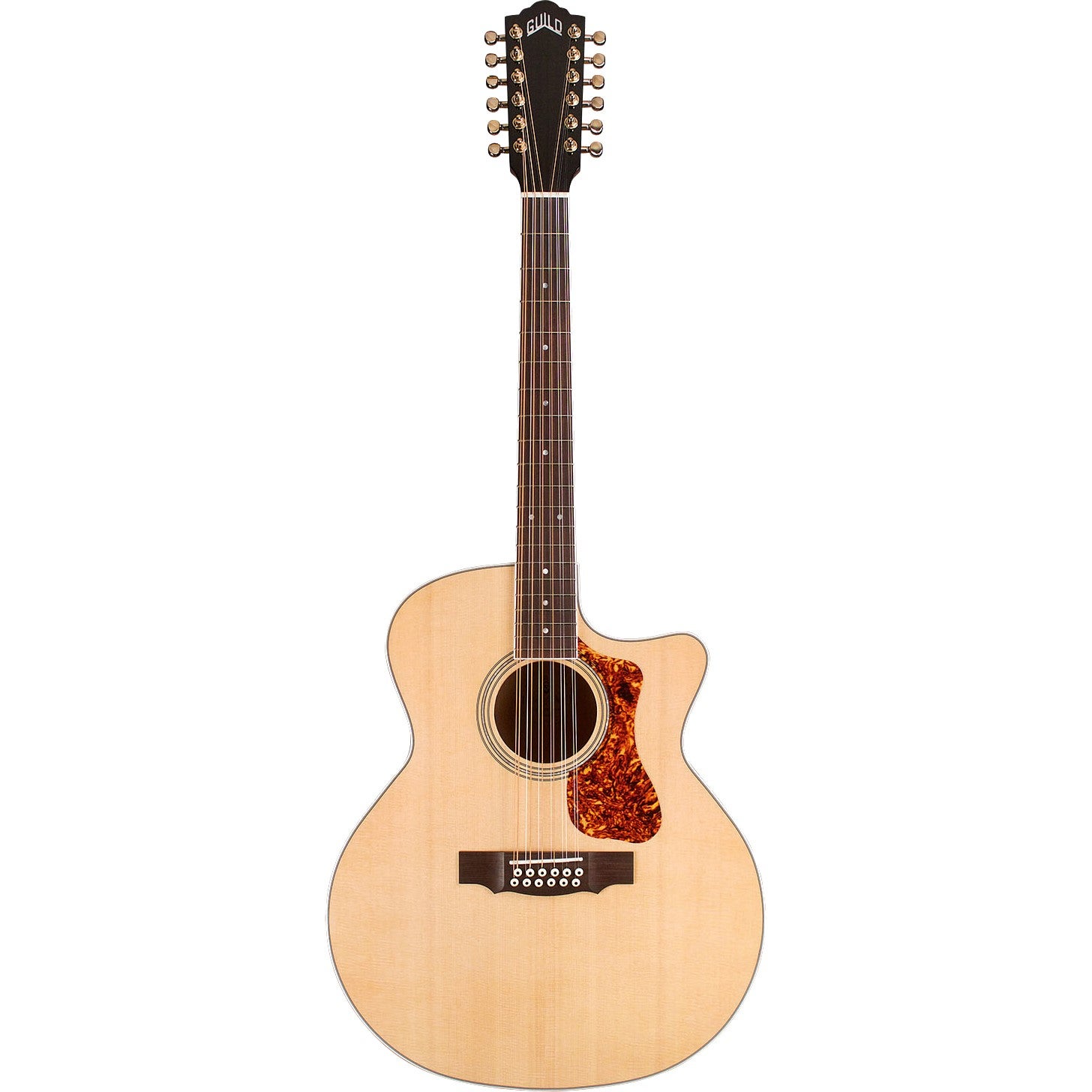 Guild Westerly Collection F-2512CE Deluxe Maple Blonde 12-String Electro-Acoustic Guitar Guild Westerly Collection F-2512CE Deluxe Maple Blonde 12-String Electro-Acoustic Guitar von Guild