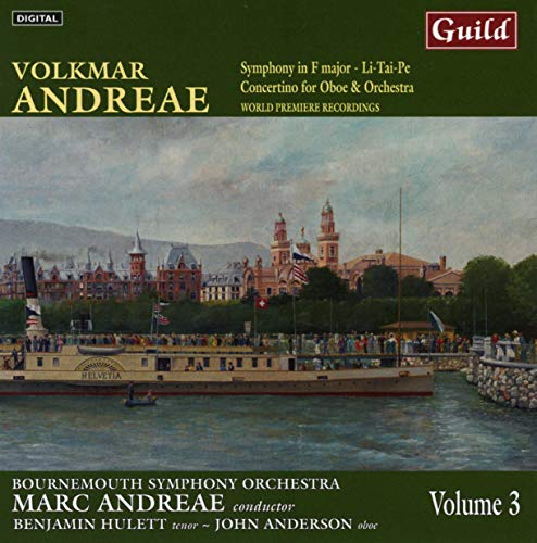 Werke Vol.3: Sinfonie in F major / Li-Tai-Pe, Op. 37 / Concertino für Oboe und Orchester, Op. 42 von Guild