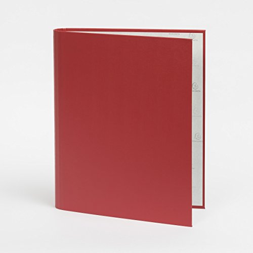 Guildhall 222/0002z 2 Ring 40 mm Rückenbreite A4 Ring Binder – Rot von Guildhall