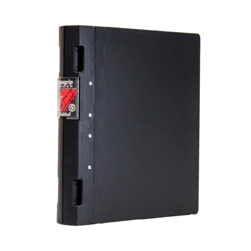 Guildhall GLX Ergogrip Binder Capacity 400 Sheets 4x 2 Prong 55mm A4 Black Ref 4537Z [Pack 2] von Guildhall