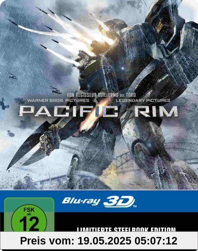 Pacific Rim 3D Steelbook (exklusiv bei Amazon.de) [3D Blu-ray] [Limited Edition] von Guillermo del Toro
