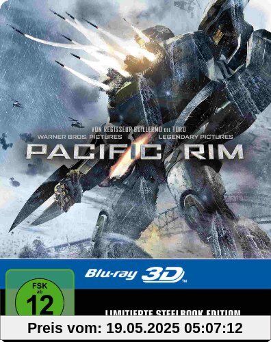 Pacific Rim 3D Steelbook (exklusiv bei Amazon.de) [3D Blu-ray] [Limited Edition] von Guillermo Del Toro