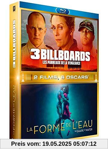 Three Billboards Outside Ebbing, Missouri + The Shape of Water [2Blu-Ray] [Region B] (Deutsche Sprache. Deutsche Untertitel) von Guillermo del Toro
