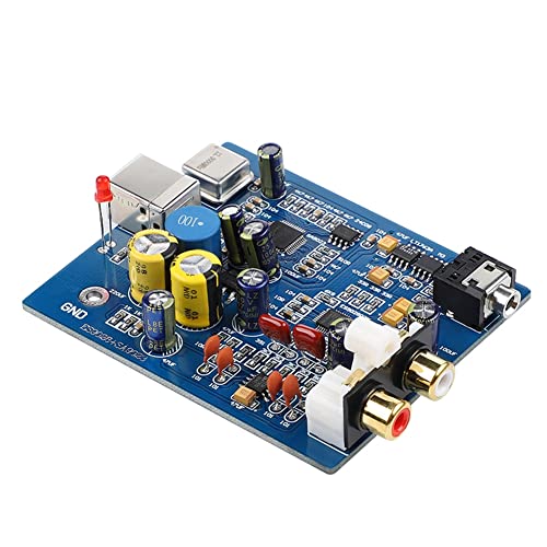 Guindxan HIFI Audio ES9028Q2M SA9023 USB DAC Decoder Board Externe Soundkarte Unterstützung 24Bit für Verstärker von Guindxan