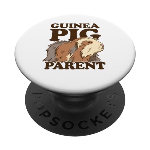 Meerschweinchen, Meerschweinchen, Grafik, Tierliebhaber, Meerschweinchen, Hellblau PopSockets mit austauschbarem PopGrip von Guinea Pig Gift Idea Guinea Pig Lover Pet Cavy