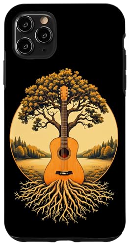 Akustikgitarre Baum des Lebens See & Wald Natur Gitarrist Hülle für iPhone 11 Pro Max Akustikgitarre Baum des Lebens See & Wald Natur Gitarrist Hülle für iPhone 11 Pro Max von Guitarist Nature Guitar Musician Apparel & Gifts
