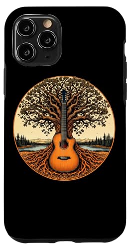 Akustikgitarre Baum des Lebens See & Wald Natur Gitarrist Hülle für iPhone 11 Pro Akustikgitarre Baum des Lebens See & Wald Natur Gitarrist Hülle für iPhone 11 Pro von Guitarist Nature Guitar Musician Apparel & Gifts