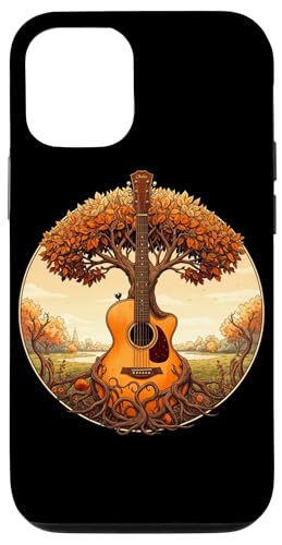 Akustikgitarre Baum des Lebens See & Wald Natur Gitarrist Hülle für iPhone 12/12 Pro Akustikgitarre Baum des Lebens See & Wald Natur Gitarrist Hülle für iPhone 12/12 Pro von Guitarist Nature Guitar Musician Apparel & Gifts