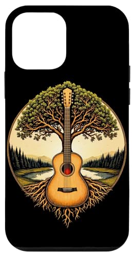 Akustikgitarre Baum des Lebens See & Wald Natur Gitarrist Hülle für iPhone 12 mini Akustikgitarre Baum des Lebens See & Wald Natur Gitarrist Hülle für iPhone 12 mini von Guitarist Nature Guitar Musician Apparel & Gifts
