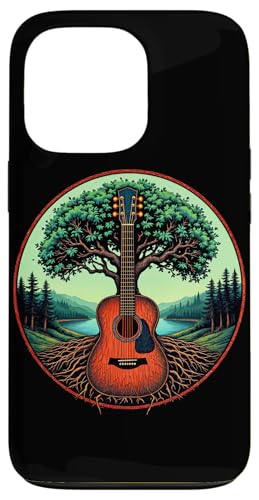 Akustikgitarre Baum des Lebens See & Wald Natur Gitarrist Hülle für iPhone 13 Pro Akustikgitarre Baum des Lebens See & Wald Natur Gitarrist Hülle für iPhone 13 Pro von Guitarist Nature Guitar Musician Apparel & Gifts