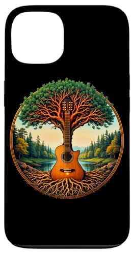 Akustikgitarre Baum des Lebens See & Wald Natur Gitarrist Hülle für iPhone 13 Akustikgitarre Baum des Lebens See & Wald Natur Gitarrist Hülle für iPhone 13 von Guitarist Nature Guitar Musician Apparel & Gifts