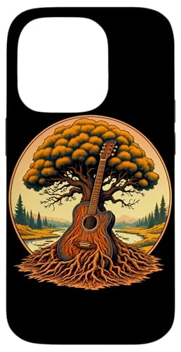 Akustikgitarre Baum des Lebens See & Wald Natur Gitarrist Hülle für iPhone 14 Pro Akustikgitarre Baum des Lebens See & Wald Natur Gitarrist Hülle für iPhone 14 Pro von Guitarist Nature Guitar Musician Apparel & Gifts