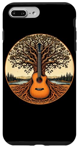 Akustikgitarre Baum des Lebens See & Wald Natur Gitarrist Hülle für iPhone 7 Plus/8 Plus Akustikgitarre Baum des Lebens See & Wald Natur Gitarrist Hülle für iPhone 7 Plus/8 Plus von Guitarist Nature Guitar Musician Apparel & Gifts