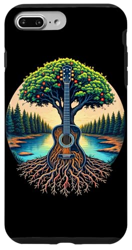 Akustikgitarre Baum des Lebens See & Wald Natur Gitarrist Hülle für iPhone 7 Plus/8 Plus Akustikgitarre Baum des Lebens See & Wald Natur Gitarrist Hülle für iPhone 7 Plus/8 Plus von Guitarist Nature Guitar Musician Apparel & Gifts