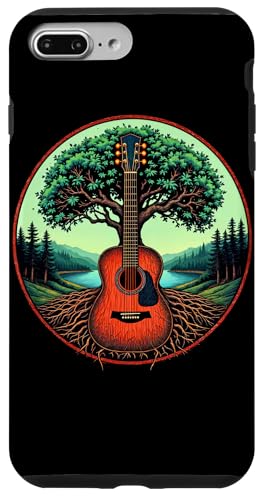 Akustikgitarre Baum des Lebens See & Wald Natur Gitarrist Hülle für iPhone 7 Plus/8 Plus Akustikgitarre Baum des Lebens See & Wald Natur Gitarrist Hülle für iPhone 7 Plus/8 Plus von Guitarist Nature Guitar Musician Apparel & Gifts