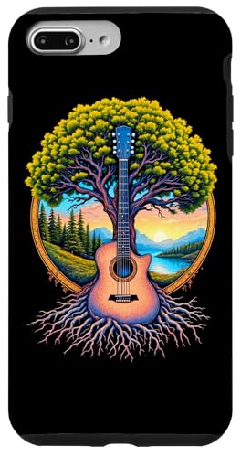 Akustikgitarre Baum des Lebens See & Wald Natur Gitarrist Hülle für iPhone 7 Plus/8 Plus Akustikgitarre Baum des Lebens See & Wald Natur Gitarrist Hülle für iPhone 7 Plus/8 Plus von Guitarist Nature Guitar Musician Apparel & Gifts