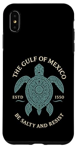 Der Golf von Mexiko Est. 1550 Be Salty And Resist Hülle für iPhone XS Max Der Golf von Mexiko Est. 1550 Be Salty And Resist Hülle für iPhone XS Max von Gulf Of Mexico Est 1550 Apparel Gifts