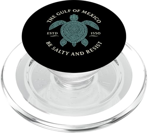 Der Golf von Mexiko Est. 1550 Be Salty And Resist PopSockets PopGrip für MagSafe Der Golf von Mexiko Est. 1550 Be Salty And Resist PopSockets PopGrip für MagSafe von Gulf Of Mexico Est 1550 Apparel Gifts