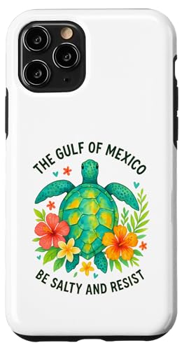 Der Golf von Mexiko Sei salzig und widerstehe Meeresschildkröten Hülle für iPhone 11 Pro Der Golf von Mexiko Sei salzig und widerstehe Meeresschildkröten Hülle für iPhone 11 Pro von Gulf Of Mexico Est 1550 Apparel Gifts