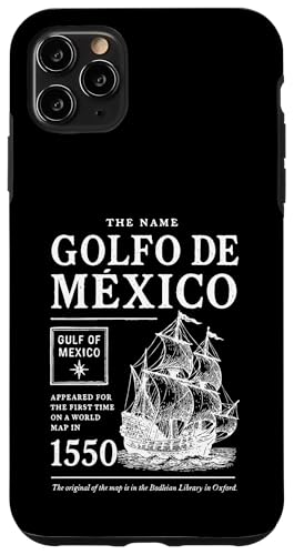 Der Name Golfo De Mexico Golf von Mexiko erschien 1550 Hülle für iPhone 11 Pro Max Der Name Golfo De Mexico Golf von Mexiko erschien 1550 Hülle für iPhone 11 Pro Max von Gulf Of Mexico Est 1550 Apparel Gifts