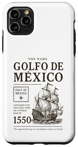 Der Name Golfo De Mexico Golf von Mexiko erschien 1550 Hülle für iPhone 11 Pro Max Der Name Golfo De Mexico Golf von Mexiko erschien 1550 Hülle für iPhone 11 Pro Max von Gulf Of Mexico Est 1550 Apparel Gifts