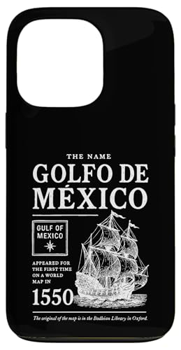 Der Name Golfo De Mexico Golf von Mexiko erschien 1550 Hülle für iPhone 13 Pro Der Name Golfo De Mexico Golf von Mexiko erschien 1550 Hülle für iPhone 13 Pro von Gulf Of Mexico Est 1550 Apparel Gifts