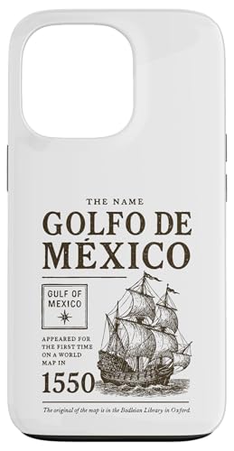 Der Name Golfo De Mexico Golf von Mexiko erschien 1550 Hülle für iPhone 13 Pro Der Name Golfo De Mexico Golf von Mexiko erschien 1550 Hülle für iPhone 13 Pro von Gulf Of Mexico Est 1550 Apparel Gifts