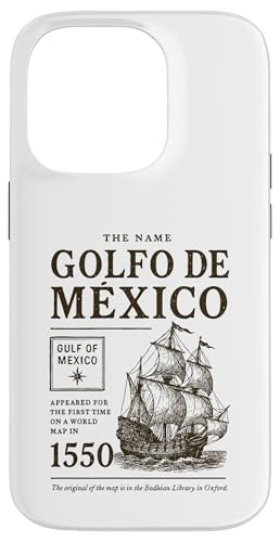 Der Name Golfo De Mexico Golf von Mexiko erschien 1550 Hülle für iPhone 14 Pro Der Name Golfo De Mexico Golf von Mexiko erschien 1550 Hülle für iPhone 14 Pro von Gulf Of Mexico Est 1550 Apparel Gifts