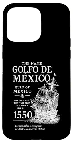 Der Name Golfo De Mexico Golf von Mexiko erschien 1550 Hülle für iPhone 15 Pro Max Der Name Golfo De Mexico Golf von Mexiko erschien 1550 Hülle für iPhone 15 Pro Max von Gulf Of Mexico Est 1550 Apparel Gifts
