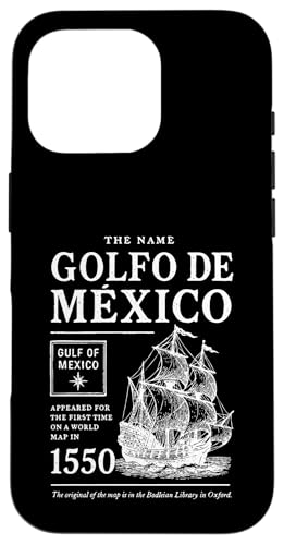 Der Name Golfo De Mexico Golf von Mexiko erschien 1550 Hülle für iPhone 16 Pro Der Name Golfo De Mexico Golf von Mexiko erschien 1550 Hülle für iPhone 16 Pro von Gulf Of Mexico Est 1550 Apparel Gifts