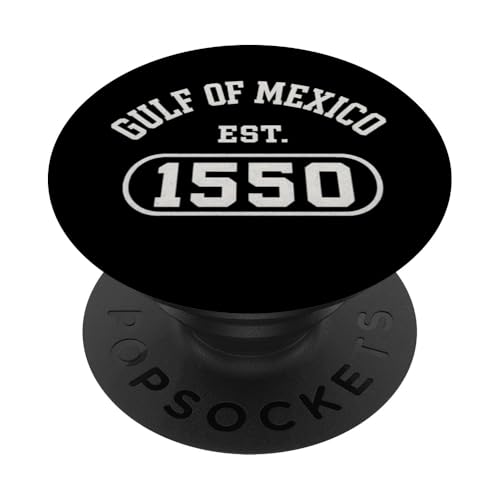 Golf von Mexiko Est. 1550 PopSockets Klebender PopGrip Golf von Mexiko Est. 1550 PopSockets Klebender PopGrip von Gulf Of Mexico Est 1550 Apparel Gifts
