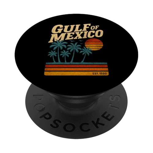 Golf von Mexiko Est. 1550 PopSockets Klebender PopGrip Golf von Mexiko Est. 1550 PopSockets Klebender PopGrip von Gulf Of Mexico Est 1550 Apparel Gifts