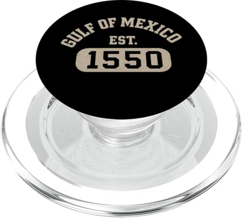 Golf von Mexiko Est. 1550 PopSockets PopGrip für MagSafe Golf von Mexiko Est. 1550 PopSockets PopGrip für MagSafe von Gulf Of Mexico Est 1550 Apparel Gifts